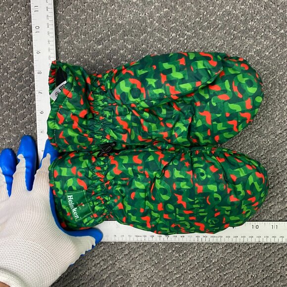 NWOT Heineken Beer Mittens Mitts Unisex Large Christmas Edition - Picture 9 of 10